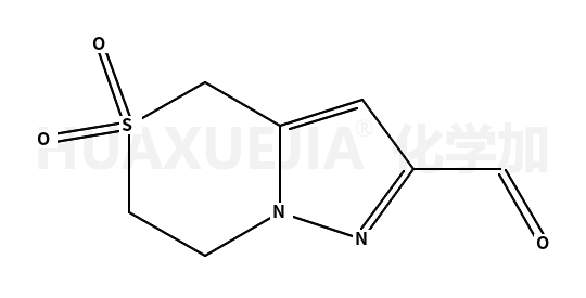 6,7-二氢-4H-吡唑并[5,1-c][1,4]噻嗪-2-甲醛 二氧化物