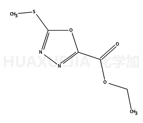 ethyl 5-methylsulfanyl-1,3,4-oxadiazole-2-carboxylate