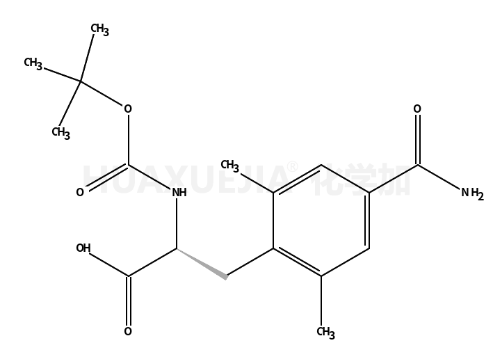 叔丁氧羰基-2,6-二甲基-4-甲酰胺基-L-苯丙氨酸