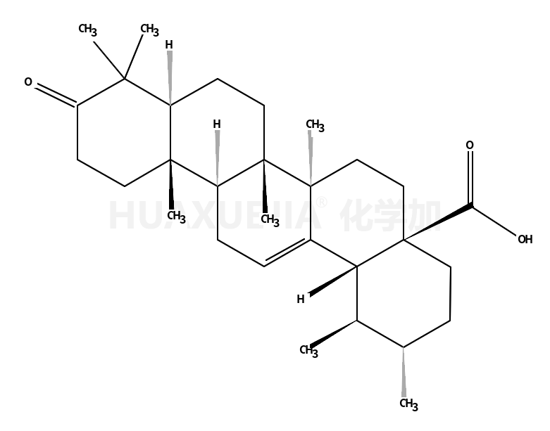 3-氧代乌索烷-12-烯-28-羧酸