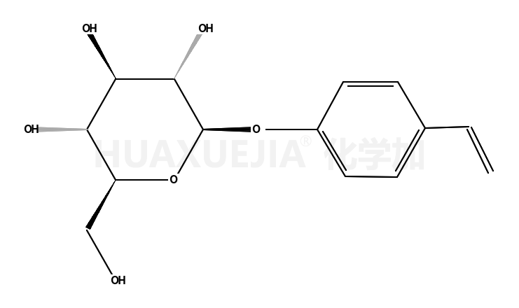 O-beta-D-吡喃葡萄糖苷对乙烯基苯酯