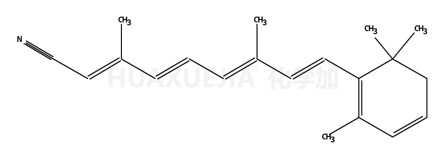 (2E,4E,6E,8E)-3,7-dimethyl-9-(2,6,6-trimethyl-1,3-cyclohexadien-1-yl)-2,4,6,8-nonatetraenenitrile