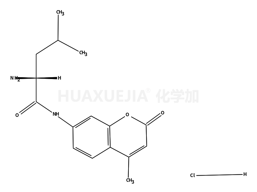 (2S)-2-氨基-4-甲基-N-(4-甲基-2-氧代-2H-1-苯并吡喃-7-基)-戊酰胺单盐酸盐