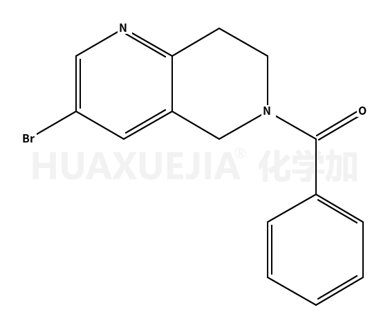 (3-溴-7,8-二氢-1,6-萘啶-6(5h)-基)(苯基)甲酮