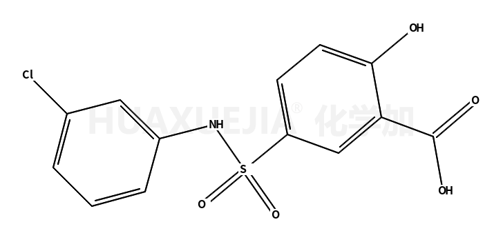 5-[(3-chlorophenyl)sulfamoyl]-2-hydroxybenzoic acid