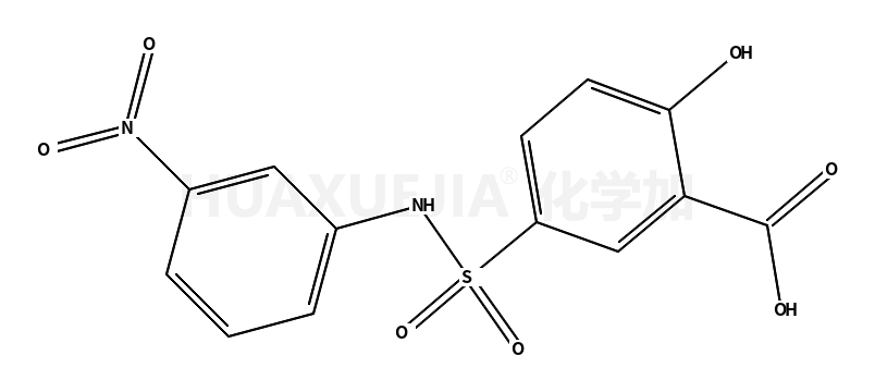 2-hydroxy-5-[(3-nitrophenyl)sulfamoyl]benzoic acid