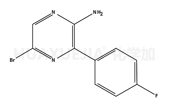 5-Bromo-3-(4-fluorophenyl)pyrazin-2-amine