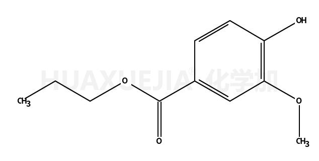 4-羟基-3-甲氧基苯甲酸丙酯
