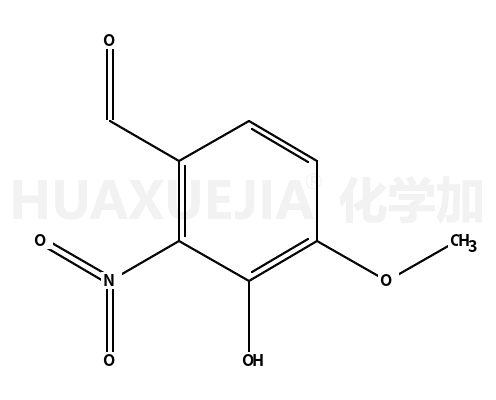 3-羟基-4-甲氧基-2-硝基苯甲醛