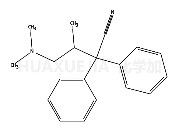 4-(dimethylamino)-3-methyl-2,2-diphenylbutanenitrile