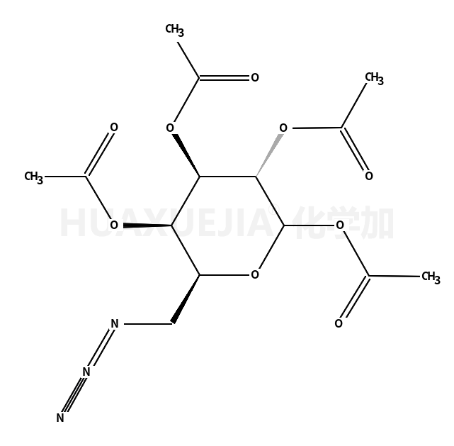 6-叠氮基-6-脱氧-D-吡喃半乳糖 1,2,3,4-四乙酸酯
