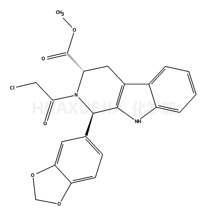 methyl (1S,3R)-1-(1,3-benzodioxol-5-yl)-3-(2-chloroacetyl)-1,3,4,9-tetrahydropyrido[3,4-b]indole-2-carboxylate