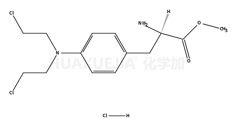 methyl 2-amino-3-[4-[bis(2-chloroethyl)amino]phenyl]propanoate