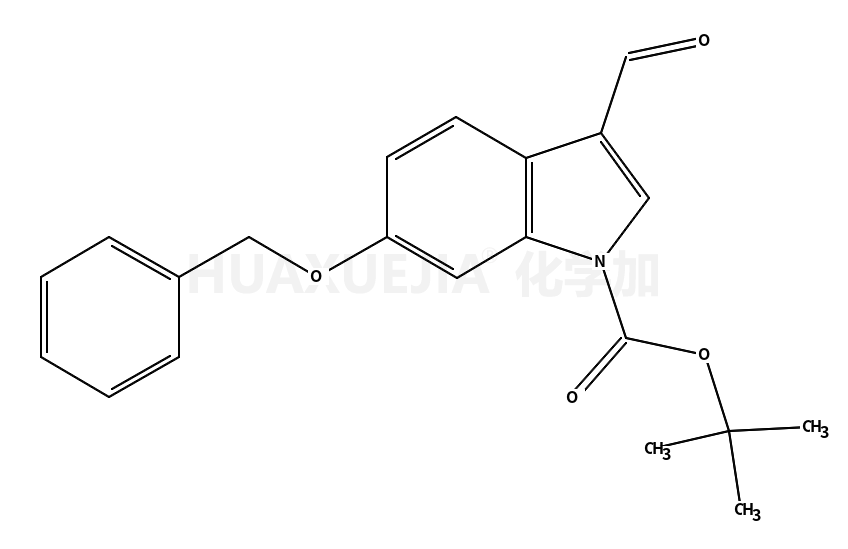 6-苄氧基-3-甲酰基吲哚-1-羧酸叔丁酯