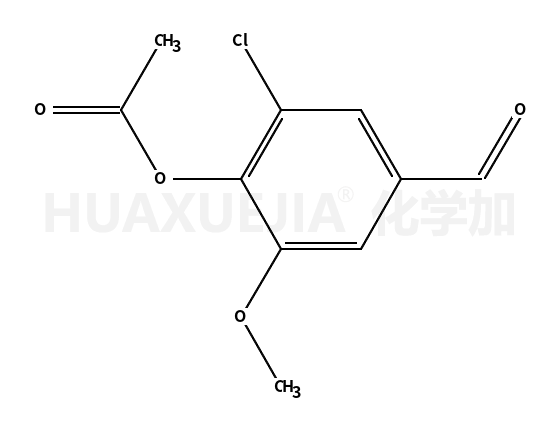 乙酸(2-氯-4-甲酰-6-甲氧基-苯基)酯