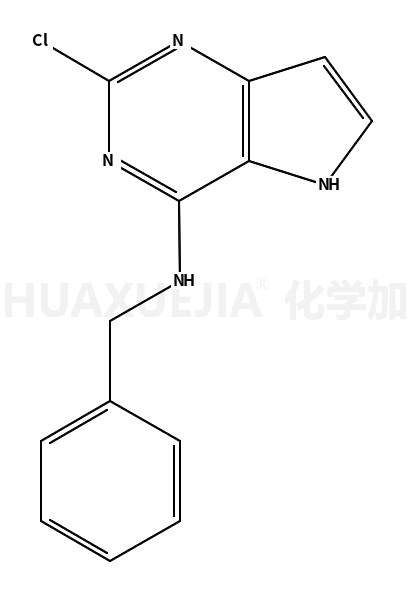 2-氯-N-(苯基甲基)-5H-吡咯并[3,2-d]嘧啶-4-胺