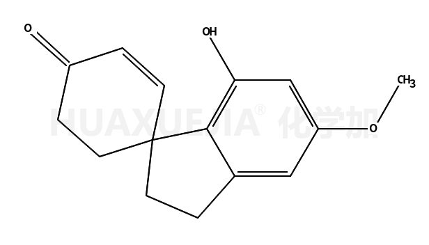 4-hydroxy-6-methoxyspiro[1,2-dihydroindene-3,4'-cyclohex-2-ene]-1'-one