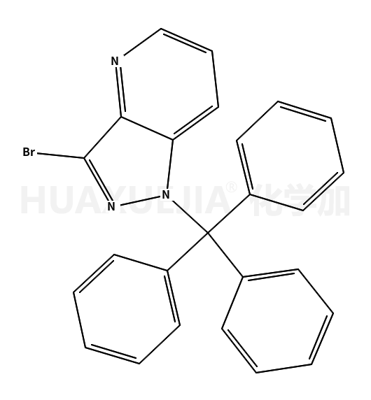 3-溴-1-三苯甲游基-1H-吡唑并[4,3-b]吡啶
