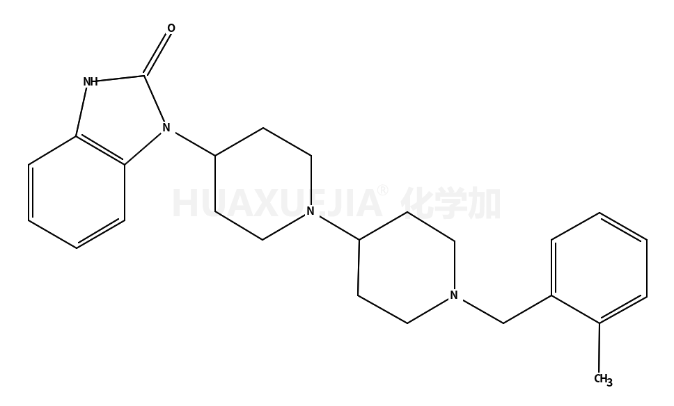 1-[1'-(2-Methylbenzyl)-1,4'-bipiperidin-4-yl]-1,3-dihydro-2H-benz imidazol-2-one