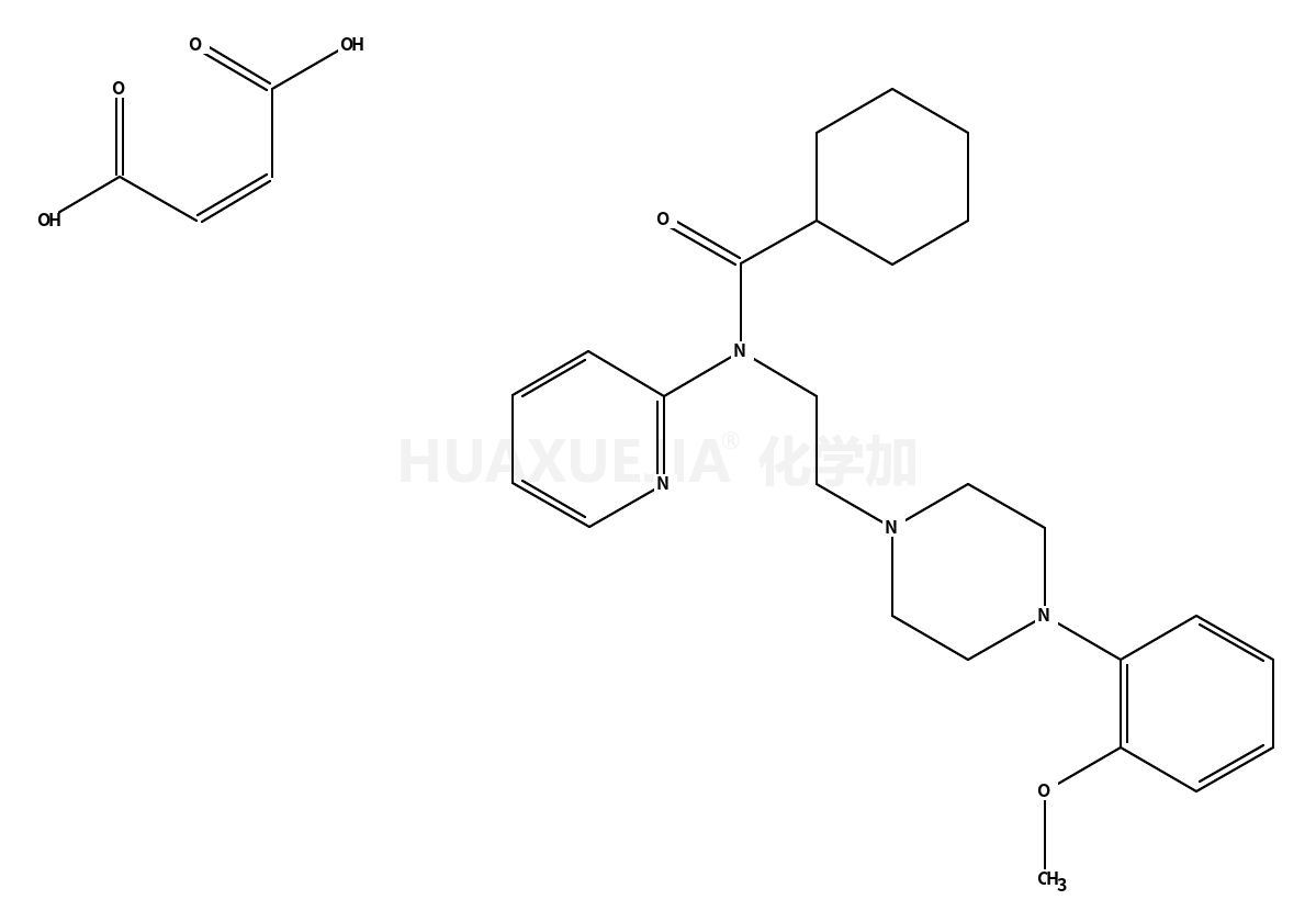 N-[2-[4-(2-甲氧基苯基)-1-哌嗪基]乙基]-N-2-吡啶基环己烷甲酰胺