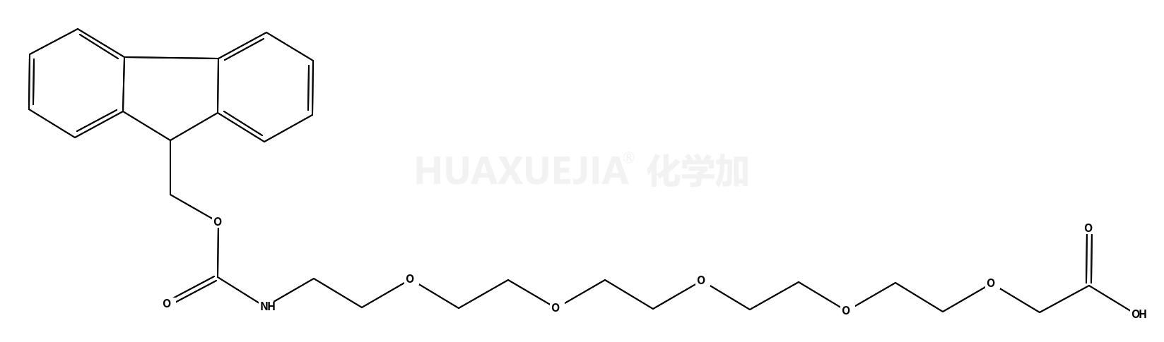 5,8,11,14,17-五氧杂-2-氮杂十九烷二酸 1-芴甲基酯