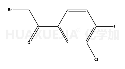 2-溴-3′-氯-4′-氟苯乙酮