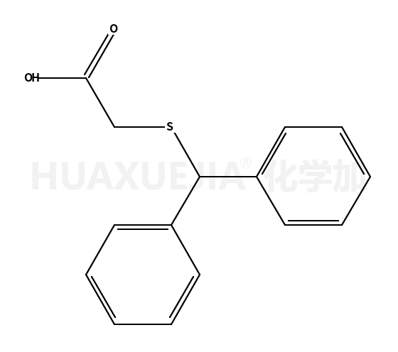 2-(二苯甲硫基)乙酸