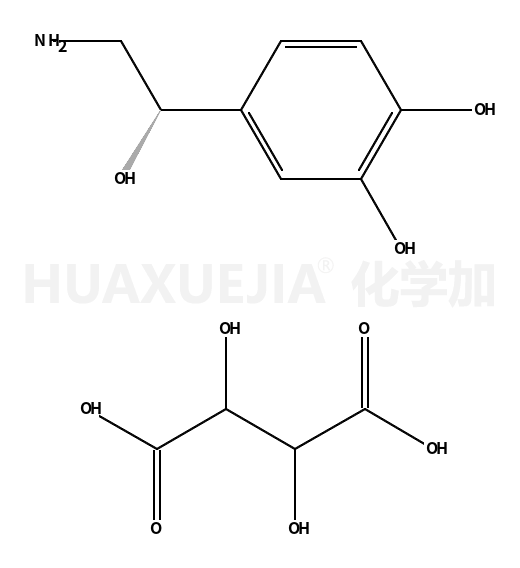 D-noradrenaline hydrogen L-tartrate