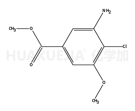 甲基 3-氨基-4-氯-5-甲氧基苯羧酸
