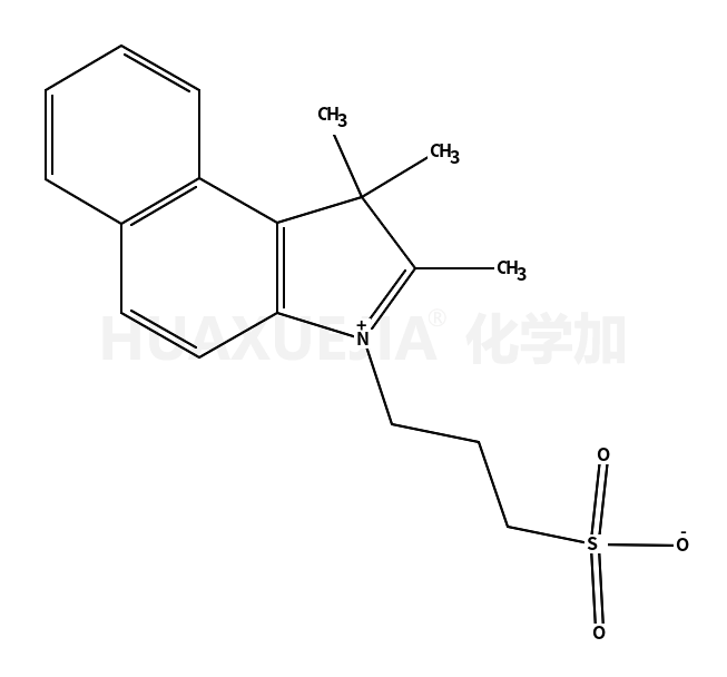 3-(1,1,2-三甲基-1H-苯并[e]吲哚-3-鎓-3-基)丙烷-1-磺酸盐