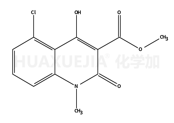 1,2-二氢-4-羟基-5-氯-1-甲基-2-氧代-喹啉-3-羧酸甲酯