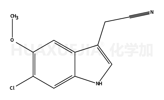 5-甲氧基-6-氯吲哚-3-乙腈