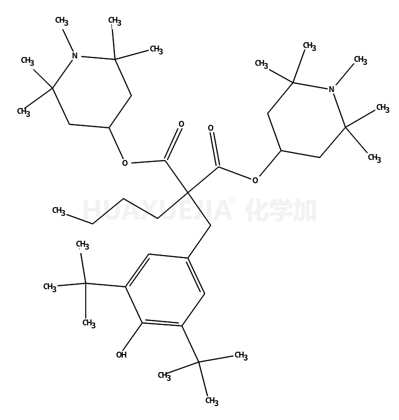 [[3,5-二叔丁基-4-羟基苯基]甲基]丁基丙二酸二(1,2,2,6,6-五甲基-4-哌啶基)酯