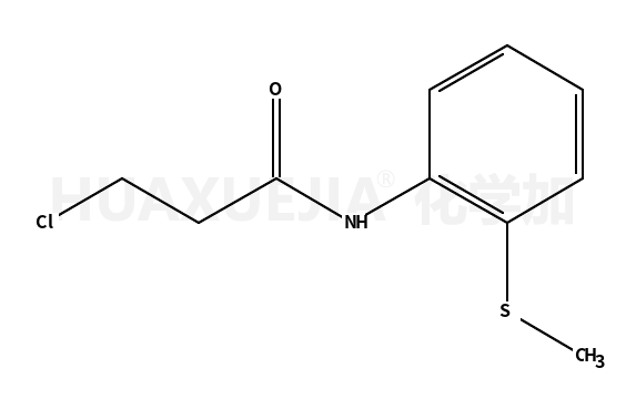 3-氯-n-[2-(甲基硫代)苯基]丙酰胺