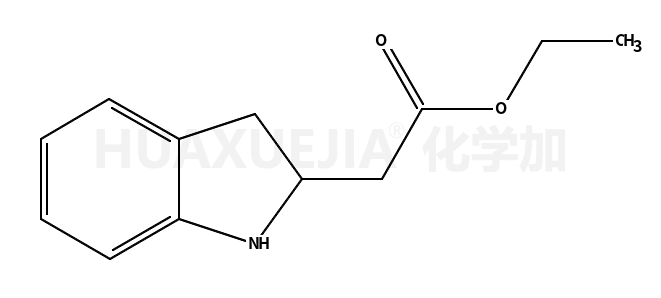 ethyl 2-(2,3-dihydro-1H-indol-2-yl)acetate