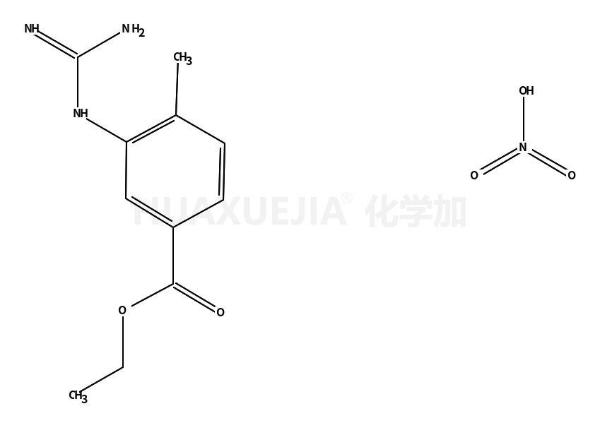 3-[(氨基亚胺甲基)氨基]-4-甲基苯甲酸乙酯硝酸盐