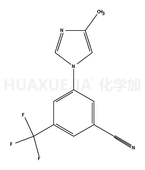 3-(4-甲基-1H-咪唑-1-基)-5-(三氟甲基)苯甲腈