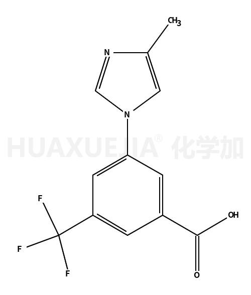 3-(4-甲基咪唑-1-基)-5-三氟甲基苯甲酸