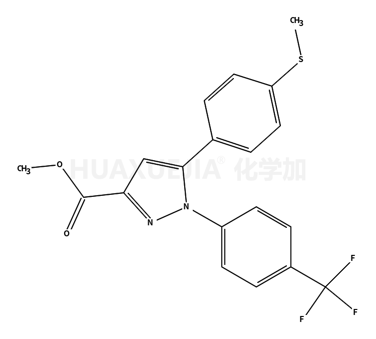 5-(4-甲基磺酰基-苯基)-1-(4-三氟甲基苯基)-1H-吡唑-3-羧酸甲酯