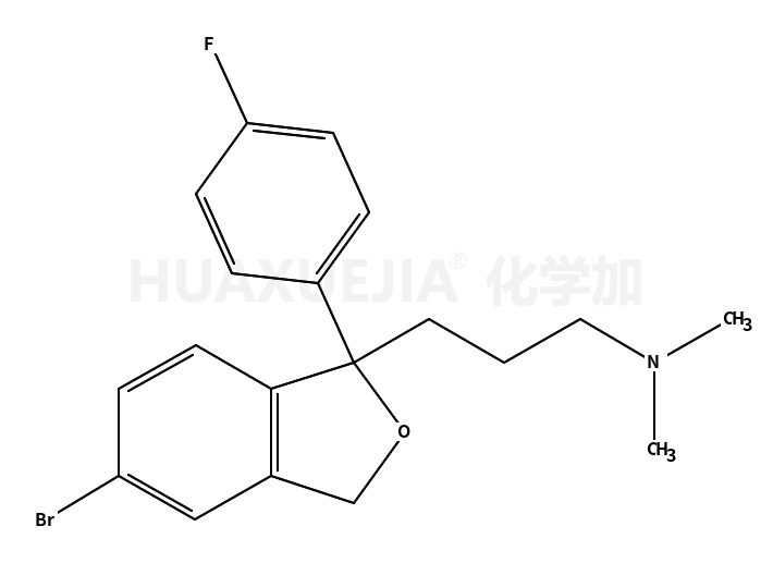 3-(5-溴-1-(4-氟苯基)-1,3-二氢异苯并呋喃-1-基)-N,N-二甲基丙烷-1-胺