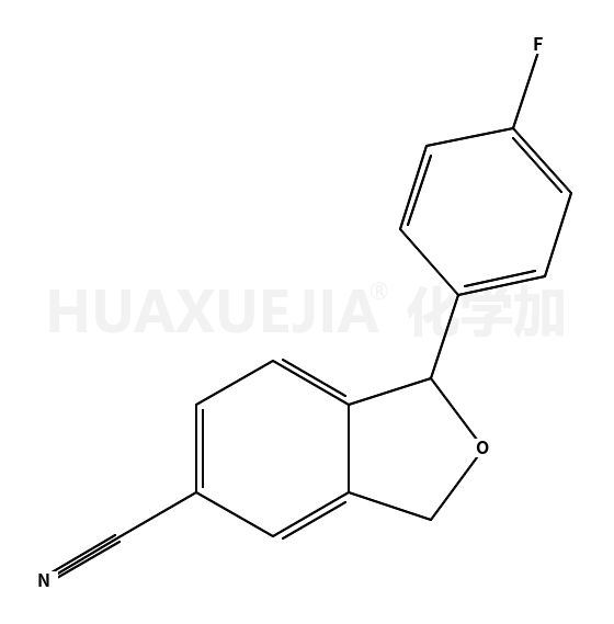 1-(4-氟苯基)-1,3-二氢异苯并呋喃-5-腈