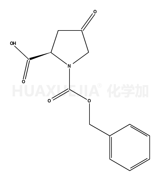 N-carbobenzyloxy-4-keto-L-proline