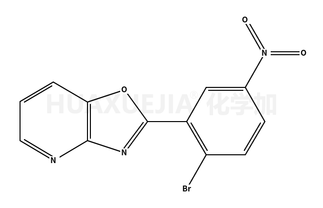 2-(2-bromo-5-nitrophenyl)-[1,3]oxazolo[4,5-b]pyridine