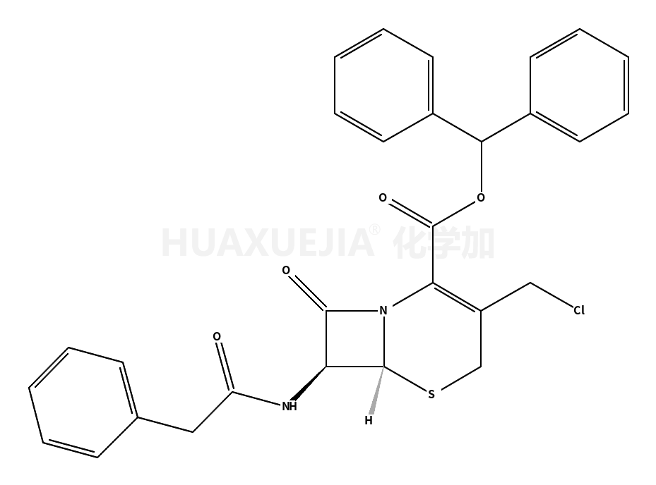 7-苯乙酰氨基-3-氯甲基-4-头孢烷酸二苯甲基酯