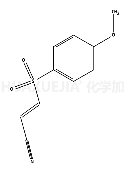 (E)-3-(4-methoxyphenyl)sulfonylprop-2-enenitrile