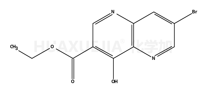 7-溴-4-氧代-1,4-二氢-1,5-萘啶-3-羧酸乙酯
