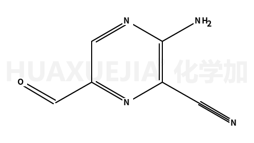 3-氨基-6-甲酰基吡嗪-2-甲腈