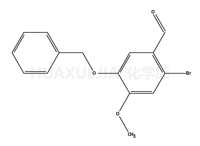2-溴-4-甲氧基-5-苄氧基苯甲醛