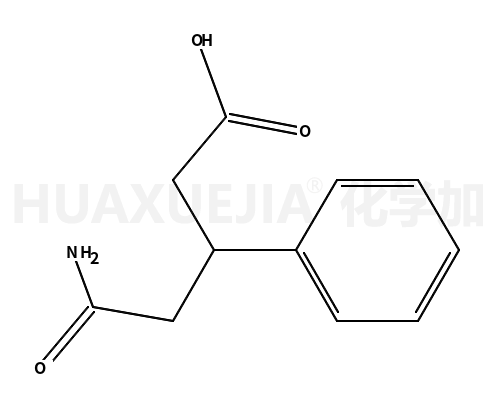 4-(aminocarbonyl)-3-phenylbutanoic acid