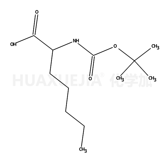 2-[N-(tert-butoxycarbonyl)amino]-heptanoic acid